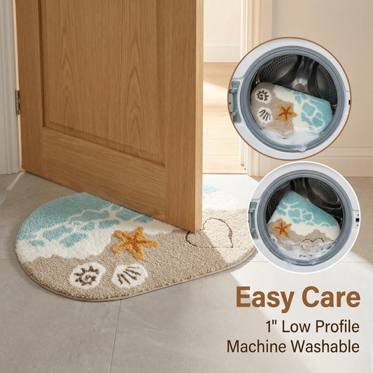 Dog Door Mat for Muddy Paws, Absorbs Moisture and Dirt, Absorbent Non-Slip Washable Doormat, Quick Dry Simulated Cashmere Mud Mat for Dogs, Entry Indoor Entryway Carpet for Inside Floor